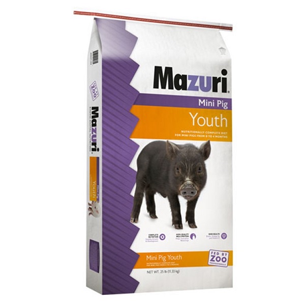 Mazuri Mini Pig Youth Pig Food - 25lb