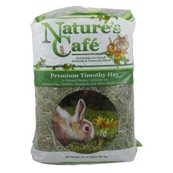 Nature's Café Small Animal Premium Timothy Hay Mini Bale - 2lb