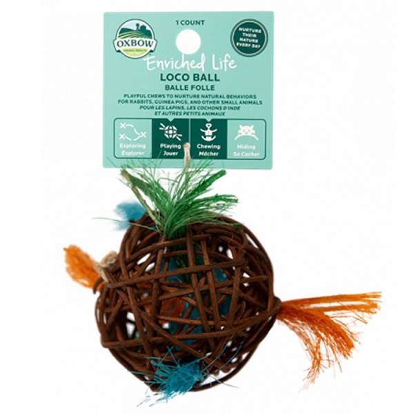 Oxbow Enriched Life Loco Ball Small Animal Toy
