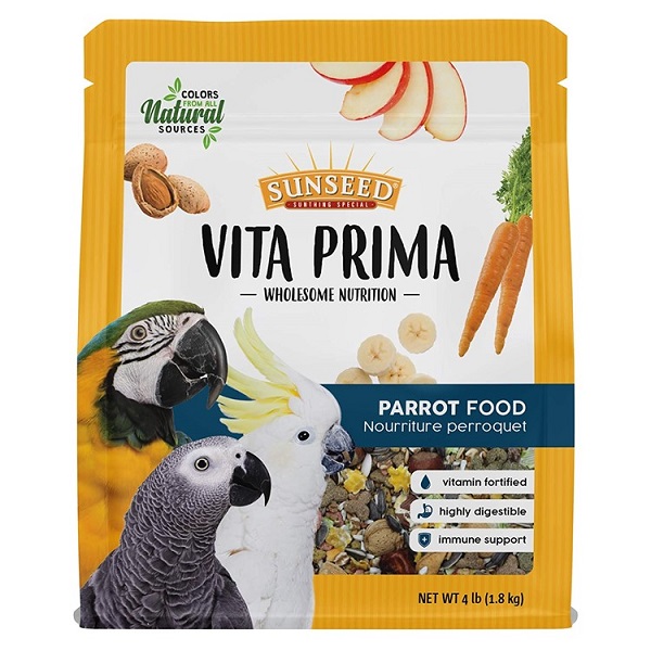 Sunseed Vita Prima Parrot Food - 4lb