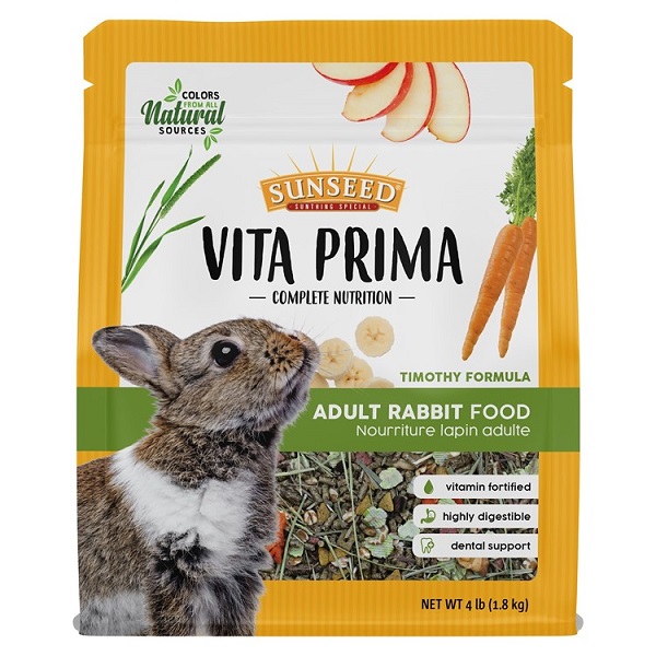 Sunseed Vita Prima Adult Rabbit Food - 4lb