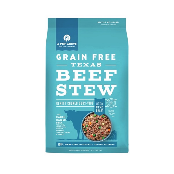 A Pup Above Texas Beef Stew Sous Vide Dog Food - 7lb