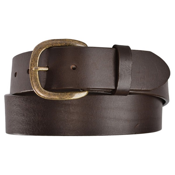 Justin Men's Brown Leather Work Belt