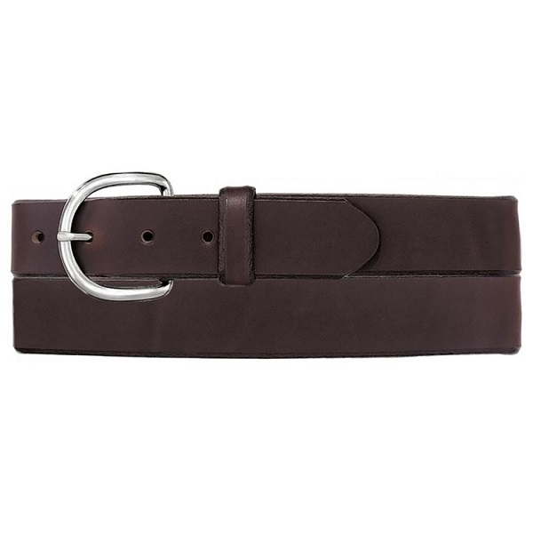 Tony Lama Blue Light Special Leather Belt - Brown