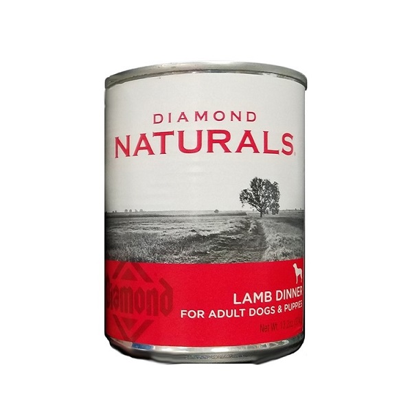 Diamond Naturals Lamb Dinner Adult & Puppy Canned Dog Food - 13.2oz