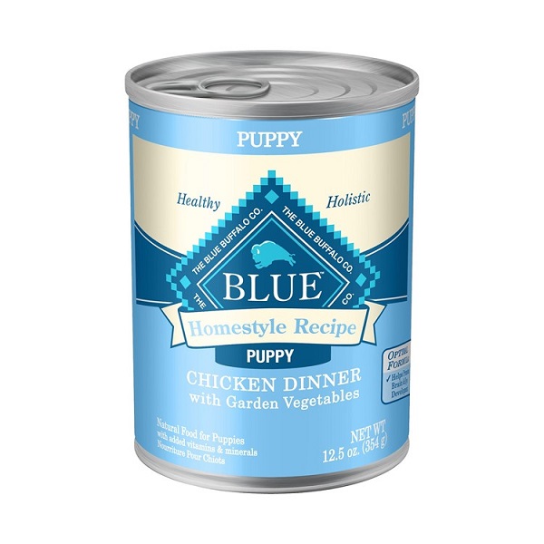 Blue Buffalo Homestyle Recipe Chicken Dinner Canned Puppy Food - 12.5oz