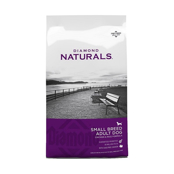 Diamond Naturals Chicken & Rice Formula Small Breed Dog Food - 18lb