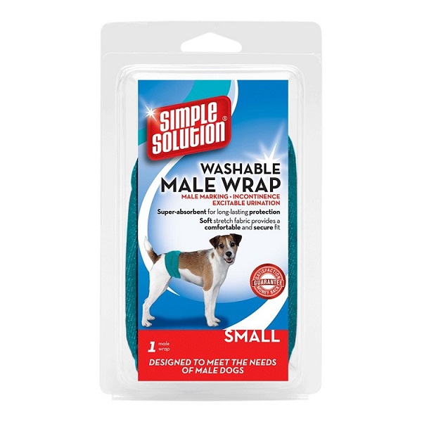 Simple Solution Washable Male Dog Diaper - Small