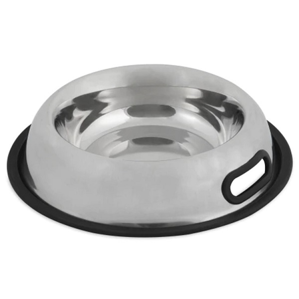 Petmate Double Grip Stainless Steel Pet Bowl - Large