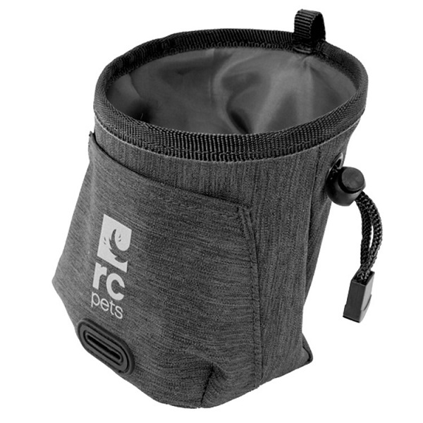 RC Pets Essential Pet Treat Bag - Heather Black