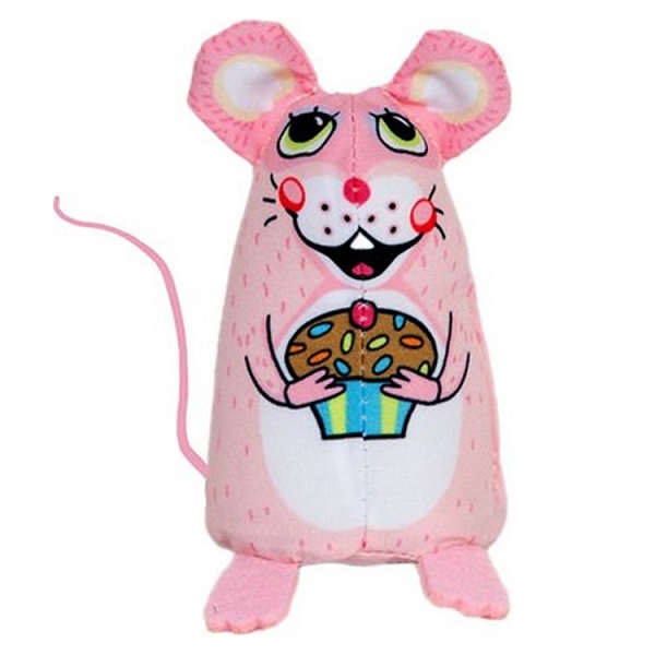 FUZZU Sweet Cupcake Mouse Catnip Cat Toy