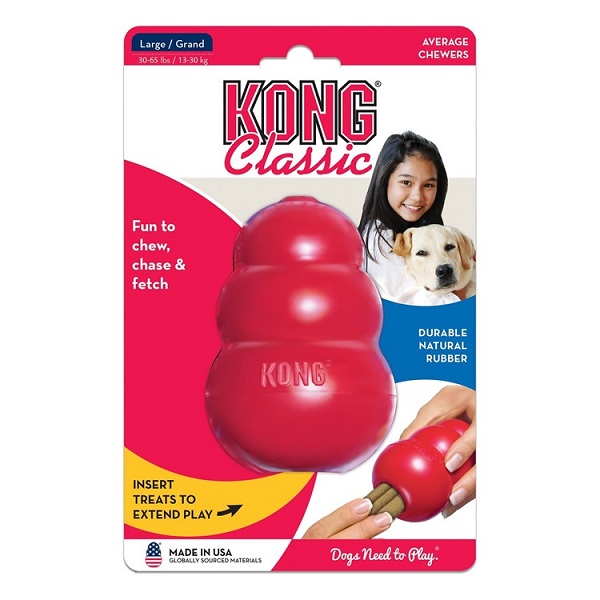 KONG Classic Dog Toy - Red (Large)