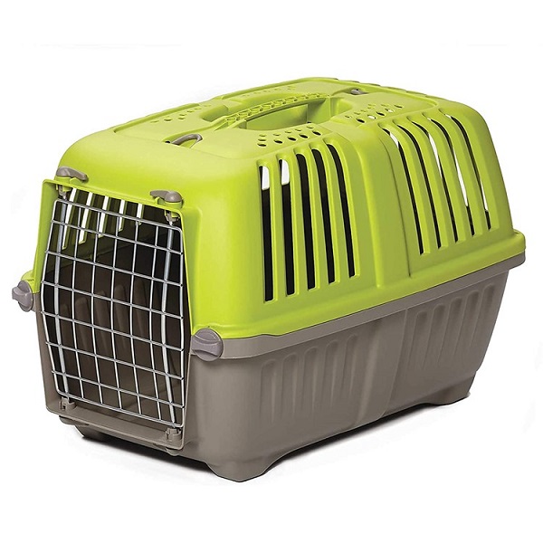 MidWest Spree Hard Sided Dog & Cat Kennel - Green (19")