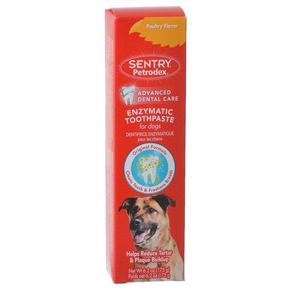 Sentry Petrodex Advanced Care Enzymatic Poultry Flavor Dog Toothpaste - 6oz