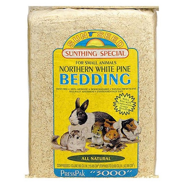 Sunseed Northern White Pine Small Animal Bedding - 2500 CU. IN.