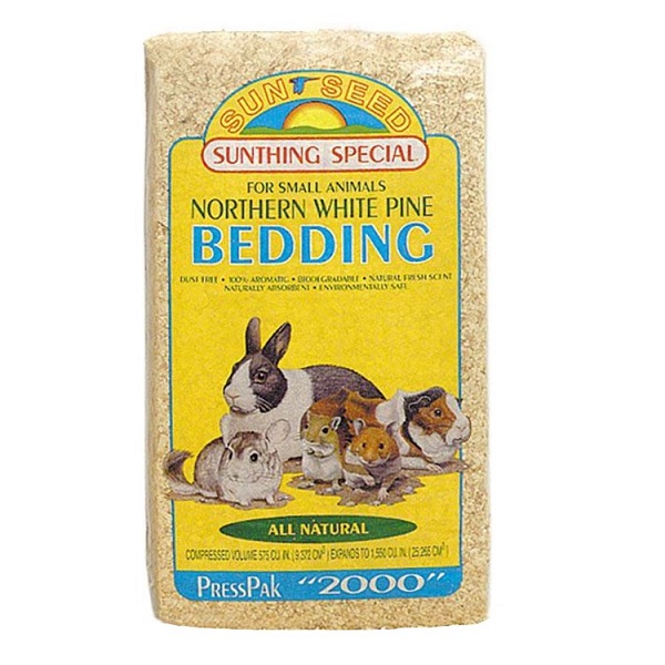 Sunseed Northern White Pine Small Animal Bedding - 1200 CU. IN.