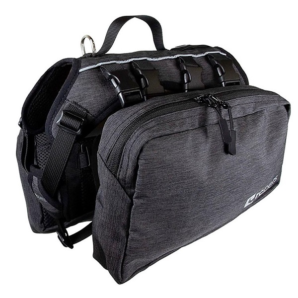 RC Pets Quest Day Pack Dog Backpack - Heather Black (XL)