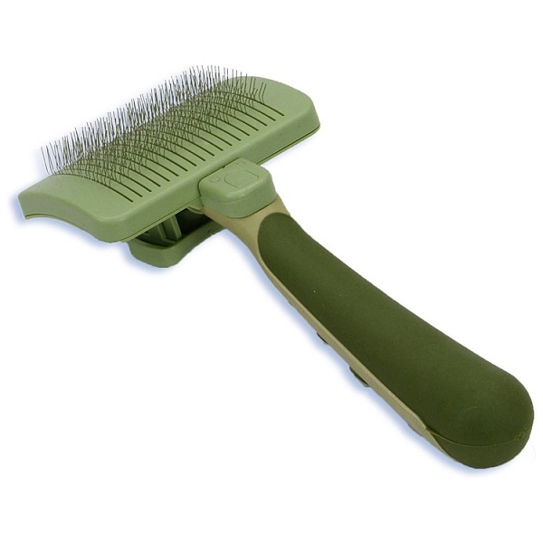 Safari Self-Cleaning Slicker Dog Brush