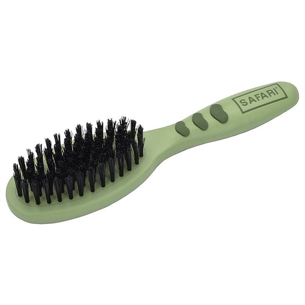 Safari Plastic Handle Bristle Dog Brush