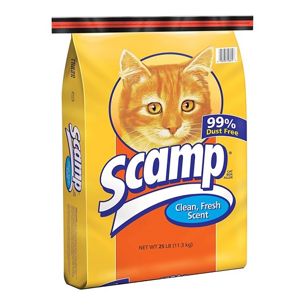 Purina Scamp Scented Cat Litter - 25lb