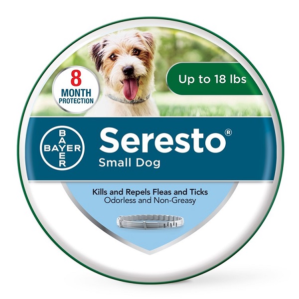 Seresto Flea & Tick Collar for Dogs - Small (Up To 18lbs)