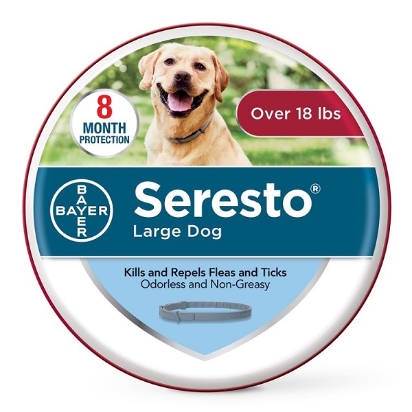 Seresto Flea & Tick Collar for Dogs - Large (Over 18lbs)