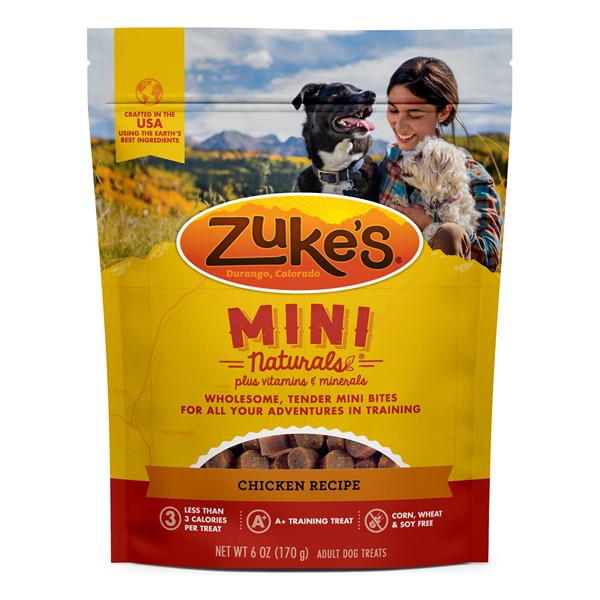 Zuke's Mini Naturals Chicken Recipe Training Dog Treats - 6oz