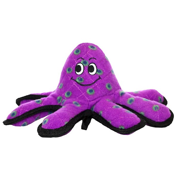 VIP Tuffy Ocean Creature Lil' Oscar Octopus Plush Dog Toy - Small