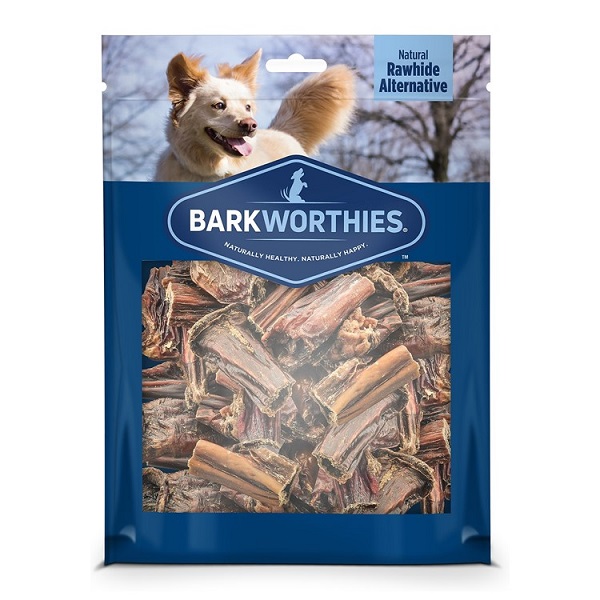 Barkworthies Beef Gullet Stick Bites Dog Chews - 1.5lb