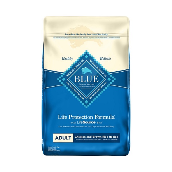 Blue Buffalo Chicken & Brown Rice Recipe Dog Food - 30lb