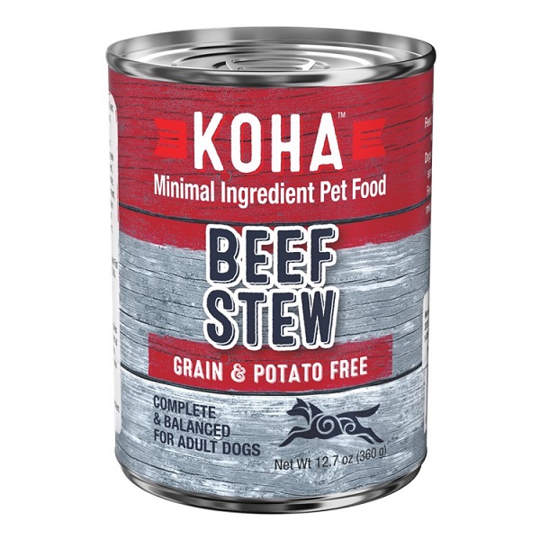 KOHA Minimal Ingredient Beef Stew for Dogs - 12.7oz