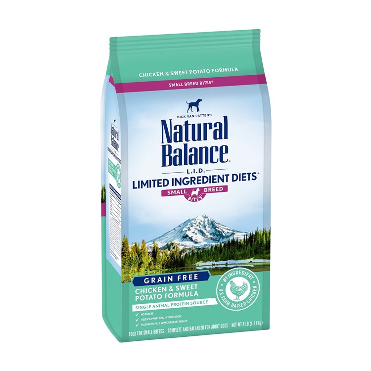 Natural Balance Limited Ingredient Diets Chicken & Sweet Potato Formula Small Breed Dog Food - 4lb