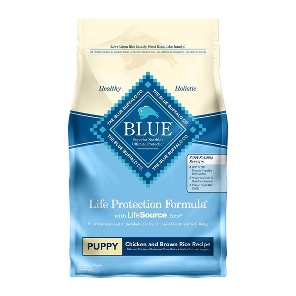 Blue Buffalo Chicken & Brown Rice Recipe Puppy Food - 6lb