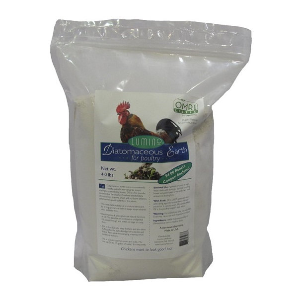 Lumino Organic Diatomaceous Earth For Poultry - 4lb
