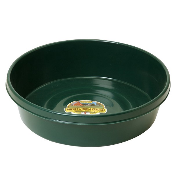 Miller MFG Duraflex Little Giant Plastic Utility Pan - Green (3 Gallon)