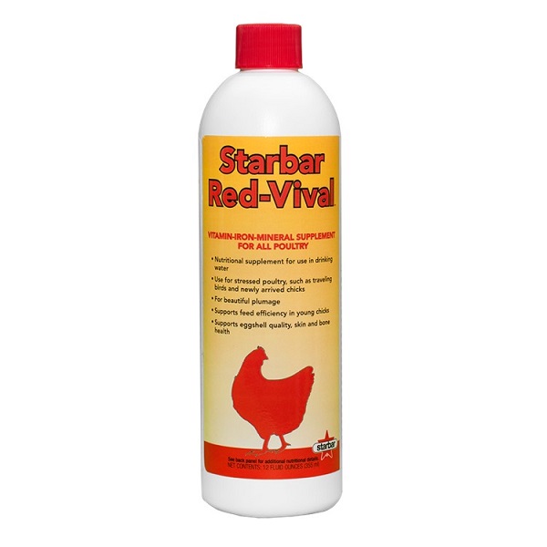 Starbar Red-Vival Supplement for Poultry - 12oz