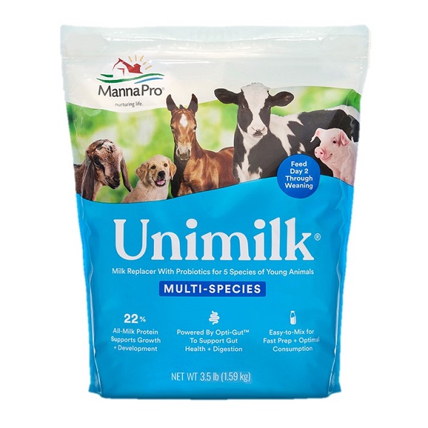 Manna Pro Unimilk Multi-Species Milk Replacer - 3.5lb