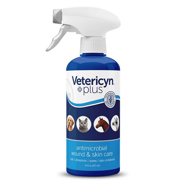 Vetericyn Plus Antimicrobial All Animal Wound & Skin Care - 16oz
