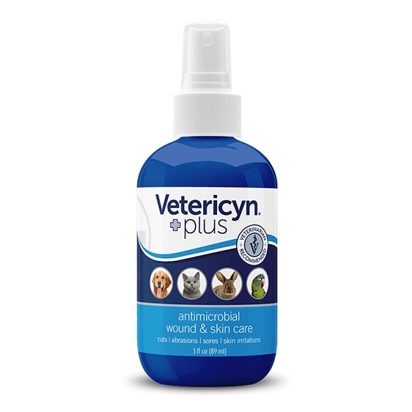 Vetericyn Plus Antimicrobial All Animal Wound & Skin Care - 3oz