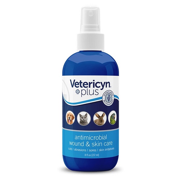 Vetericyn Plus Antimicrobial All Animal Wound & Skin Care - 8oz