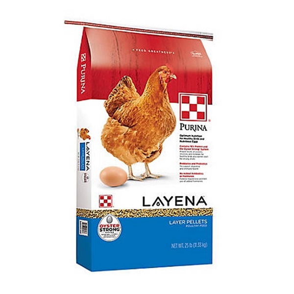 Purina Layena Premium Layer Pellet Poultry Feed - 25lb