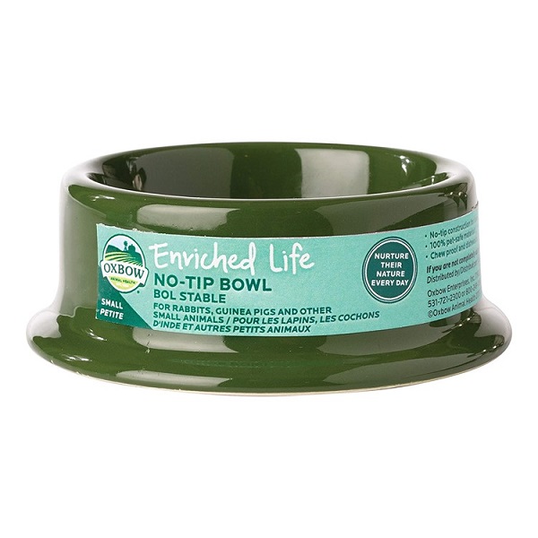 Oxbow Enriched Life No-Tip Small Animal Bowl - Small