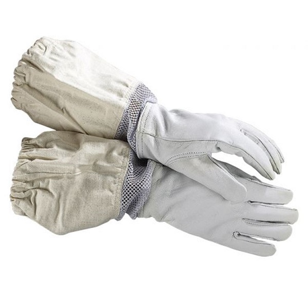 GloryBee Vented Beekeeping Leather Goat Skin Gloves - Large