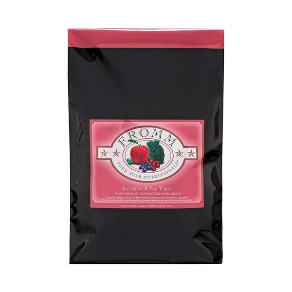 Fromm Four Star Salmon A La Veg Recipe Dog Food - 30lb