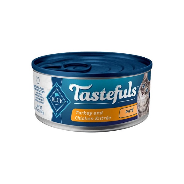 Blue Buffalo Tastefuls Turkey & Chicken Entrée Canned Cat Food - 5.5oz