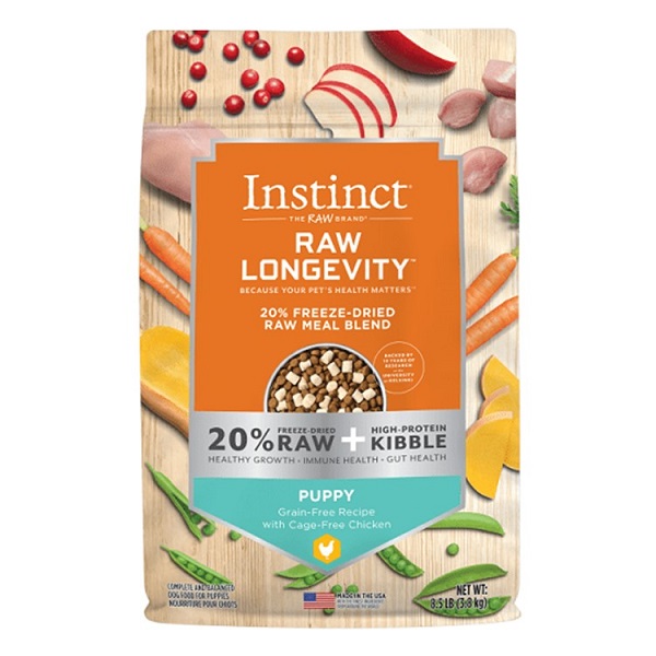 Instinct Raw Longevity Freeze Dried Meal Blend Puppy Food - Chicken