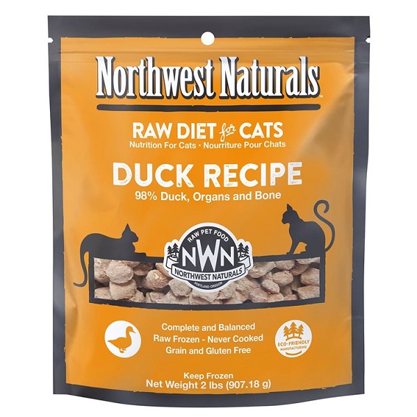Northwest Naturals Freeze Dried Nibbles Cat Food - Duck (11oz)