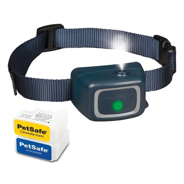 PetSafe Water Resistant Rechargeable Spray Dog Bark Collar with Disposable Spray Cartridges