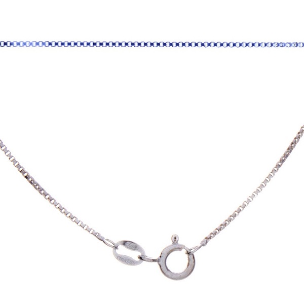 KHEOPS Sterling Silver Box Chain - 18"