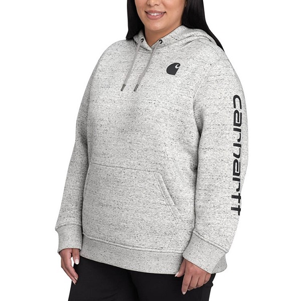 Carhartt Logo Sleeve Women's Relaxed Fit Midweight Sweatshirt